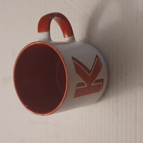 4/$30 Red & White "K" Mug - Picture 2 of 5